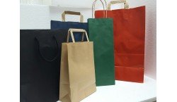 buste confezione regalo e trasporto con manici vari colori - imballaggi roma