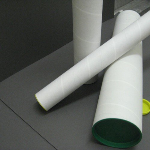 9 Tubi Per Spedizione Poster In Kraft Premium – 2,5x36 Pollici – Con Tappi In Plastica – Ideali Per Documenti E Stampe - Foto 5